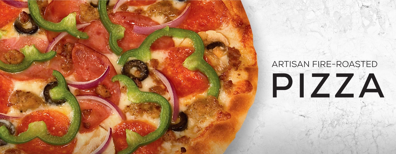 Artisan Fire-roasted Pizza